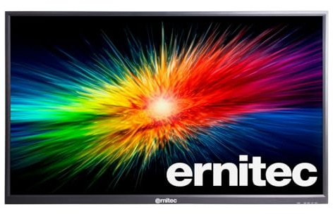 Ernitec 65 Pulgadas Monitor de Vigilancia 24/7 - 4K, 0070-24165