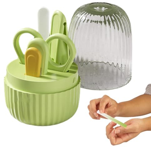 Tagliaunghie per bambini, set di tagliaunghie 4 in 1, set professionale per la cura delle unghie per bambini, strumenti per la cura delle unghie per bambini