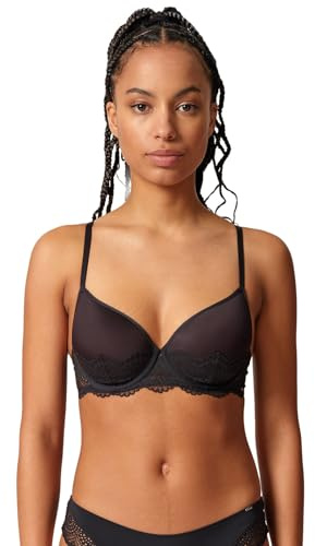 Skiny Damen Spacer BH Micrornaments 082630 Gr. 75B in Black