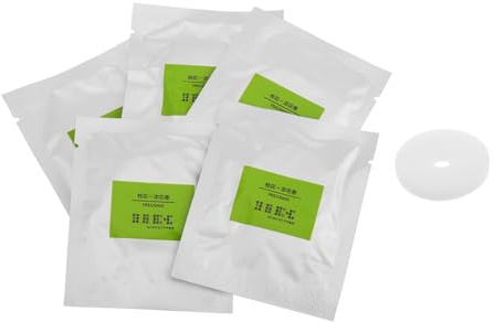 Almohadillas 5 para Ambientador Repuesto Piezas de Color Claro de Coche | Uso en Interior del Coche, Recambio Fácil, Fragancia Continua, Tejido Absorbente Aceites Esenciales