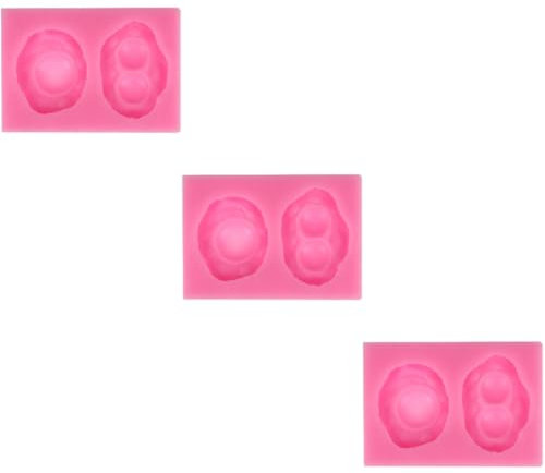 Alipis 3 Stück Spiegelei Form Topper Konstruktion Buchsbaum Enthüllung Polymer Ton Skulptur Werkzeug Käsekuchen Sehr Kuchen Geschirr Füller Ofenbehälter Weidenkorb Vorne