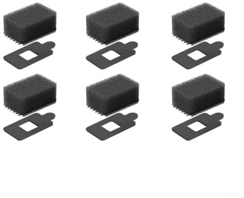 Mikrofon-Windschutz, Mikrofon-Windschutz, Schaumstoff, für Insta 360 X5 X4 Kamera-Zubehör, winddichte Schwamm-Pads, 6 Stück