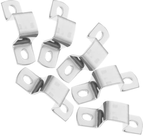 Collier de Serrage en U en Acier Inoxydable 304 6 Pièces