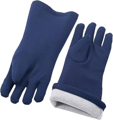 EPANO LXXW Delantal De Plomo Guantes de Plomo de protección contra Rayos X, equivalentes a 0,35 mmpb/0,5 mmpb, for Trabajar con máquinas de Rayos X.(0.5mmpb)