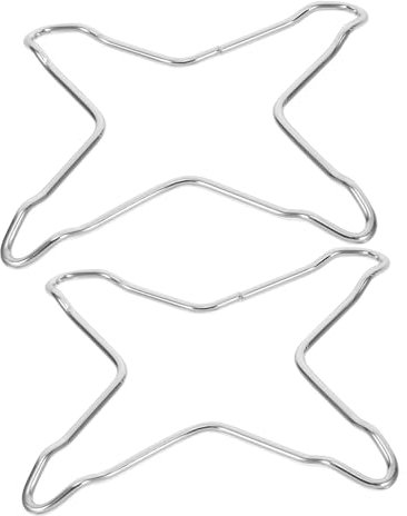 OSALADI Lot De 2 Supports De Wok Antidérapants Pour Cuisinière À, Réducteurs De Bagues De Pour Petites Casseroles, Casseroles À Lait Et Cafetières, Accessoires De Cuisine