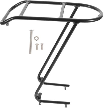 OSOLADY Aluminum Alloy Front Shelf Accessories Bike Front Storage Rack Cycle Supplies