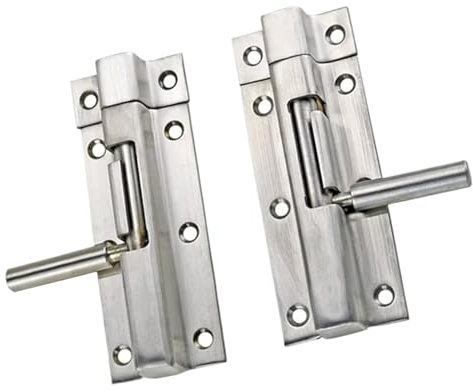 Serratura for porta e finestra in legno in acciaio inossidabile 304 a forma di T, 1 pezzo(Right)