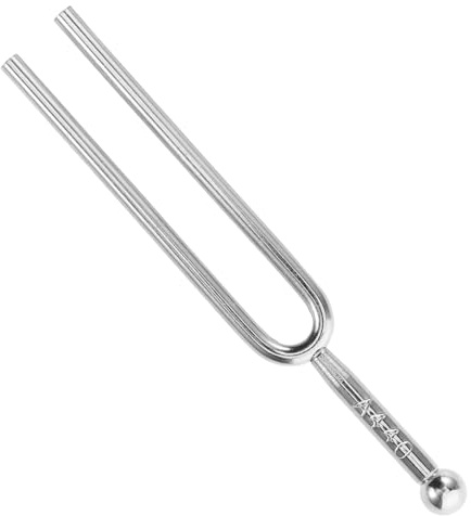 TOYANDONA 440hz Stimmgabel Für Geige Und Gitarre Silberfarben Präzises Stimmgerät Zubehör Für Musikalische Stimmtechnik Und Klangtherapie