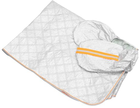 BUGUUYO Copriauto Parabrezza Antigelo in Alluminio con Magneti Protezione Antineve e Antisolare per Auto Copertura Completa con Fissaggio Stabile per Invernale Ed