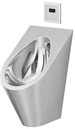 Urinario de pared Inodoro de baño Unidad de inodoro Inodoro de pared para el hogar Inodoros comerciales de pared, Inodoros públicos Inodoros de inducción de acero inoxidable, Inodoro de embu