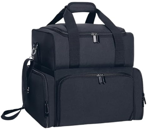 Borsa organizer per smalto – Borsa per cosmetici, supporto per unghie | borsa da viaggio per 70 bottiglie, supporto e tracolla e pratica conservazione per utensili per unghie, , profession