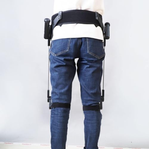 Exoskeleton gånghjälp för rehabilitering, justerbar styrkahjälp för begränsad rörlighet, perfekt för vandring och klättring i trappor