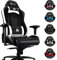KLIM Esports Gaming Stuhl - NEU - Mit Lenden- und Nackenstütze - Verstellbar Gaming Sessel Ergonomisch PC Stuhl - Gaming Stuhl 150 kg Belastbarkeit - Gaming Chair - Weiß
