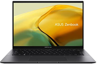 ASUS Zenbook 14 UM3402YA#B086ZSY3K5, Notebook in alluminio con Monitor 14 WQXGA 16:10 Anti-Glare, AMD Ryzen™ 5 7530U, RAM 8GB, 512GB SSD PCIE, AMD Radeon Graphics, WIN 11 HOME, Nero