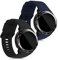 kwmobile 2X Sportarmband kompatibel mit Honor Watch GS Pro Armband - Fitnesstracker Band Set aus TPU Silikon