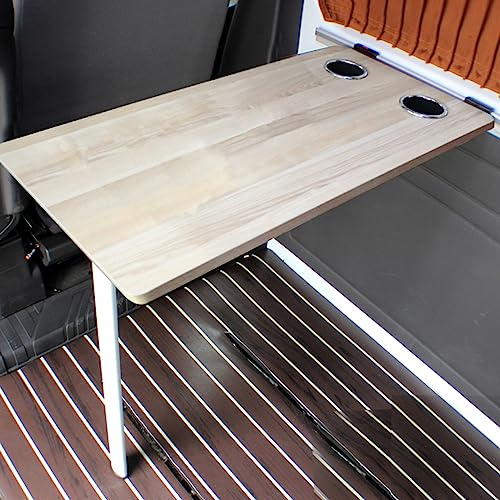 MKYOKO Wohnmobil Wandklapptisch, Wandtisch, Campingtisch, Outdoor Tisch Klein, for Camping-Picknick Im Freien Im Wohnmobil (Color : Oak, Size : 39.5x79.5cm)