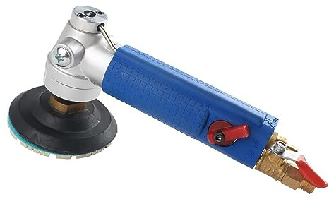 Lucidatore ad aria bagnata, Lucidatrice ad aria bagnata da 1 pz con filettatura M14 for tampone di supporto da 4 pollici for lucidatrice for pietre di granito in marmo Utensile ad aria compressa
