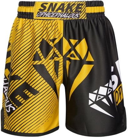 dPois Shorts de Boxe Thaï pour Enfants 3 à 16 Ans Filles Garçons Shorts pour Muay Thaï MMA Arts Martiaux Combat
