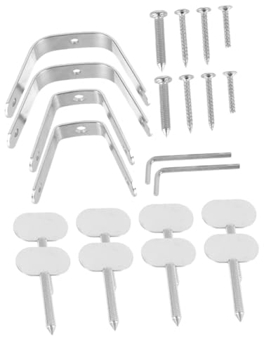 Garneck 2sets Ham Holder for Spanish Ham Professional Steel Rack Base Kitchen Accessories for Home Hotel