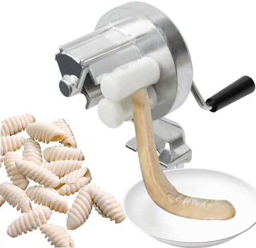 Máquina de pasta manual para cocina doméstica, restaurante, con manivela y abrazadera de mesa, para puestos de calle, restaurantes, tiendas, comedores