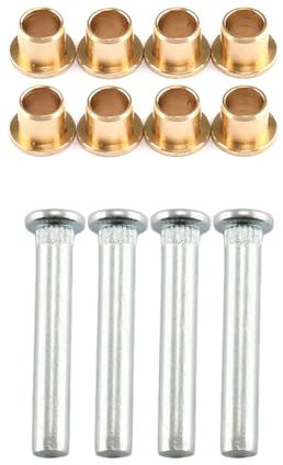 JUCHRZEY Kit di Riparazione boccola Perno Cerniera Porta Automatica Kit di Riparazione boccola Perno Cerniera Porta Resistente alla corrosione di Ricambio Adatto for Navara D22 1997-2005
