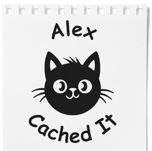 Personalized Gifts for Geocachers - Self-Inking Kitty Cache Stamp for Geocaching Logs - Found It Stamp - 3/4 Size - Easy Press & Print - 11 Ink Colors - Outdoor Adventures & Mental Health Advocates