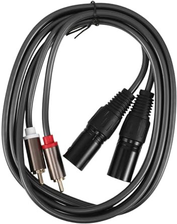 Alasum Cavo Audio Professionale Maschio Metri Resistente e Antifrequenza Per Mixer e Amplificatori Trasmissione Chiara e Affidabile