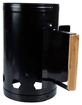 Mikikit de Portátil para Barbacoa Barril de Encendido para Camping y Picnics con Aberturas para Circulación de Aire Sin Líquido Inflamable Exteriores