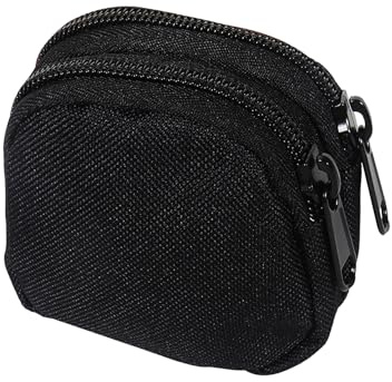 Bolsa táctica, para cinturón de Hombre, EDC con Bolsillo táctico, Micro Bolsa para cinturón para Hombre, para Deporte, Senderismo, Camping, Viajes, Ciclismo, Color Negro