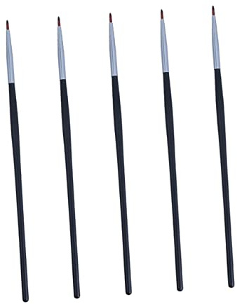 POPETPOP 5 pièces Pinceau Eyeliner Applicateurs à et Maquillage Outils Pratiques pour Maquillage et Professionnel Filles