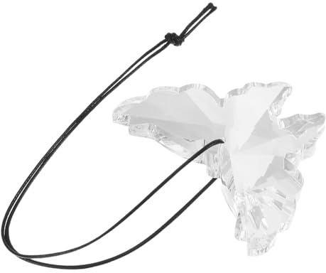 Yardwe Decoración Colgante De Transparente De para Ventanas para Interiores Jardín y Decoraciones Festivas Mariposas Colgantes De Vidrio