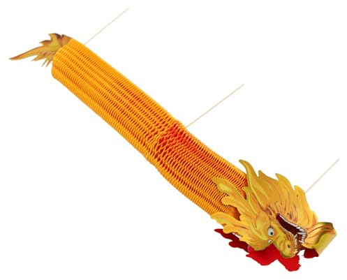 Beaupretty Dragon Papier Nouvel An Chinois Décoration De Fête Accessoire Photo Pour Festival Printemps Décor Papier Accessoires Photo Tenus Main
