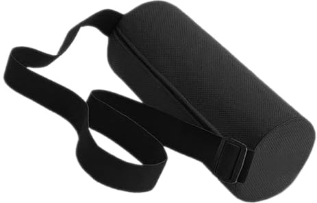 TOBBOMEY Soporte Lumbar Viscoelástico Ajustable 28x12 Cm Cojín De Espuma De Memoria Apoyo Ergonómico para Silla De Oficina y Coche Uso Diario