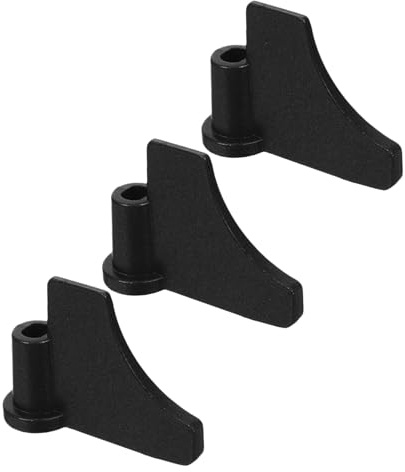HOODANCOS 3 Paletas Mezcladoras Para Panificadora De Acero Inoxidable Para Amasar De Repuesto Color Negro