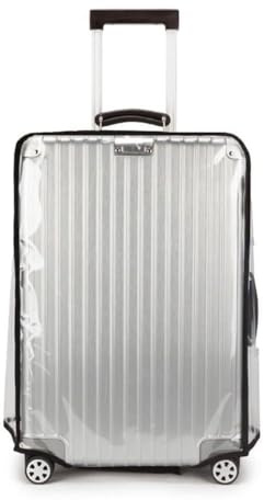 PVC Reisegepäck Wasserdicht für Kofferhülle für Ideal zur Aufbewahrung mit Transparent und PVC Langanhaltender Schutz für Ihren Koffer (66.0 cm)