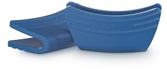 Le Creuset Side Handle Grips, Set of 2, Silicone, Adaptable, Heat Resistant to 250°C, Marseille Blue