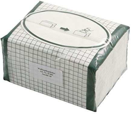 Zellstofftücher Poliertücher Reinigungstücher Pflegetücher Waffenpflegetücher saugstark, fusselfrei und wiederverwendbar 29 x 38 cm - 60 Stück