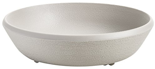 Kartell Trama - Plato de Sopa, Melamina, Gris Claro, 4 Unidades