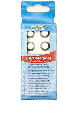 EDENEA Recharge Pastilles d'Analyse Piscine pour PH et Chlore - Spécial Trousse Analyse Piscine