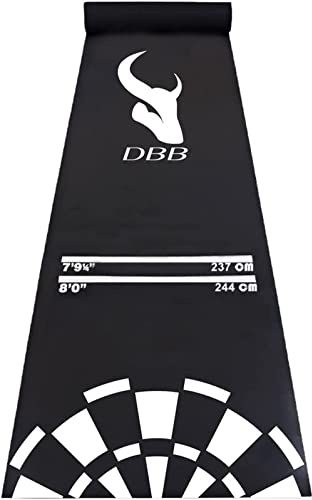 DBB Alfombra de Dardos, 100% Nylon, para Dardos de Punta de Acero o Diana domestica