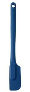 MASTRAD - F10313 - Demi-Spatule - Maryse - Pâtisserie Desserts Nappage - Unibloc - En Silicone - Ne Raye Pas Les Casseroles - Bleue, Bleu