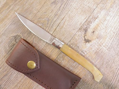 Generico Coltello 21 CM Sardegna SARDO Pattada Manico Corno MUFLONE PATTADESA Lama 9,5cm Art 17
