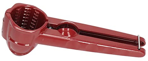 Outil de casse-noisette multifonction en aluminium en forme de tasse rouge, outil de casse-noix en acier inoxydable pour noix, graines de melon de châtaignier