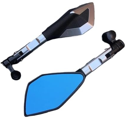Retrovisores Moto Homologados Vista Trasera De Motocicleta, Espejos Retrovisores Laterales De Aleación De Aluminio, Manillar Universal Para Kawasaki Para Z900 Z900RS Z800 Z1000 Motobiker ATV Espejo Re