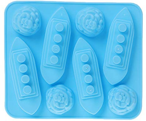 HYROOY Silicone Ice Cube Trays Mould Carving Mold Maker Titanic Shaped for Party Drinks Silicone