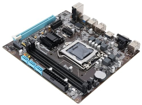 VELATEMOR Carte Mère de Jeu ATX H110 pour Processeur LGA 1151 6e, 7e et 8e Génération 14 Nm, 2 Modes NVME et NGFF, PCIE 2 Canaux DDR4