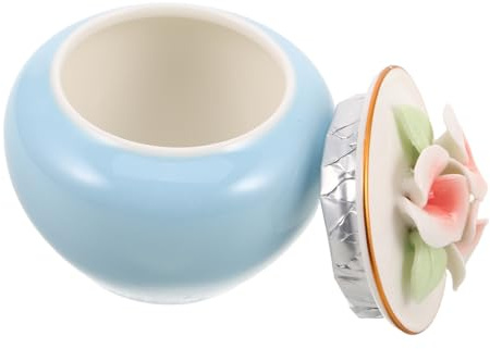 ORFOFE Urne Commémorative Étanche pour Cendres de Chien et Chat Boîte Souvenir Compacte pour Crémation Stockage Sécurisé et Portabilité Facile