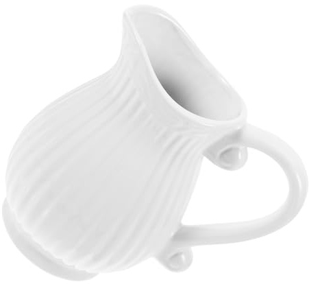 SHINEOFI Vaso in Ceramica Brocca Stile Vintage per Composizioni Floreali Decorazione Elegante per Tavolo da Centro per Casa Ufficio e Negozio Design Compatto e Versatile