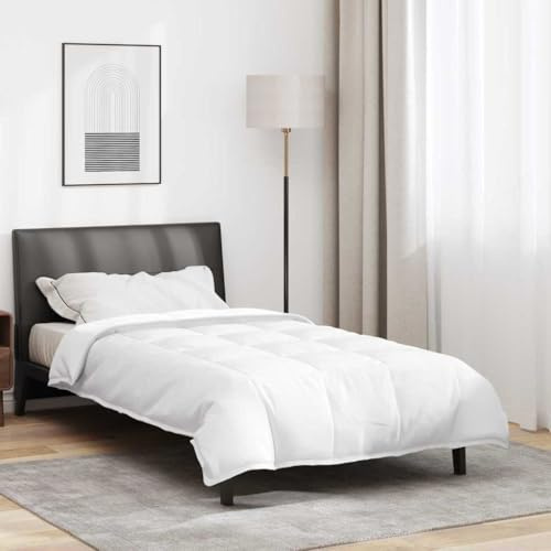 Generico Duvet 2-in-1 Bianco 155 x 220 cm Piuma,Biancheria,Lenzuola e Coperte,Trapunte e piumini-42007670