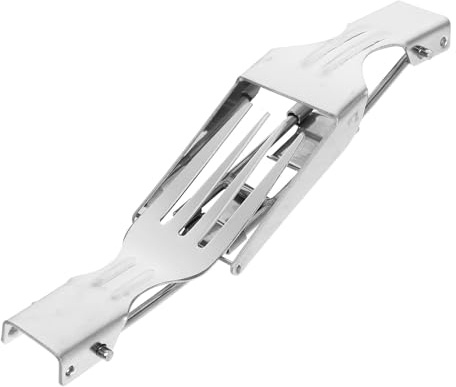 HEALEEP Affettatrice per Anguria in Acciaio Inox 2 Teste Multiuso Forchetta, Taglia Angurie Professionale e Tagliafrutta per Casa, Utensile per Cubetti di Melone e Frutta Naturale